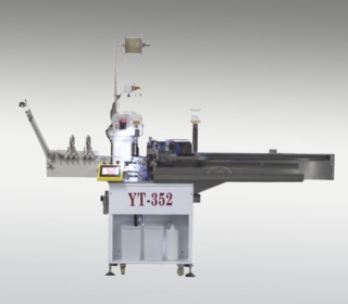 YT-352單端壓接五線沾錫機-自動端子機廠家